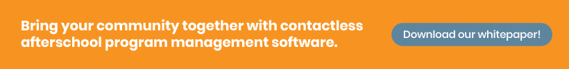 Bring your community together safely with contactless school software and download our white paper!
