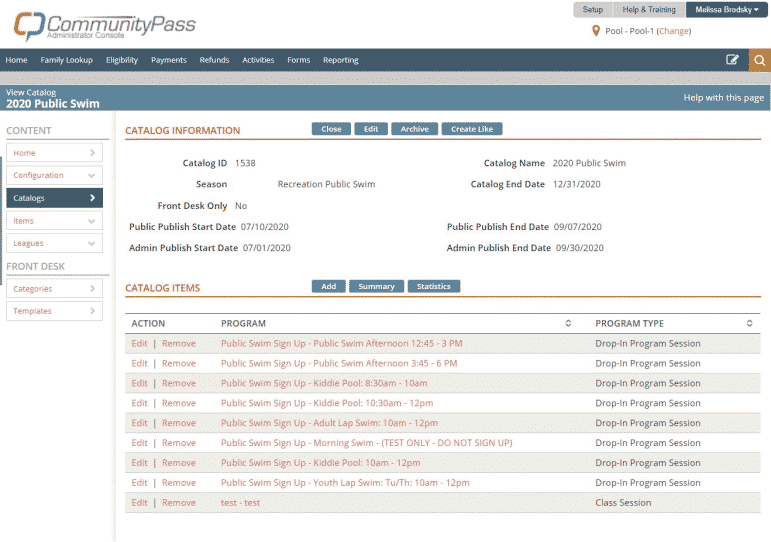 Here is a behind the scenes look into CommunityPass pool membership software.