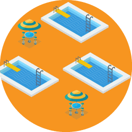 Make sure you can handle multiple facilities with your pool membership software.