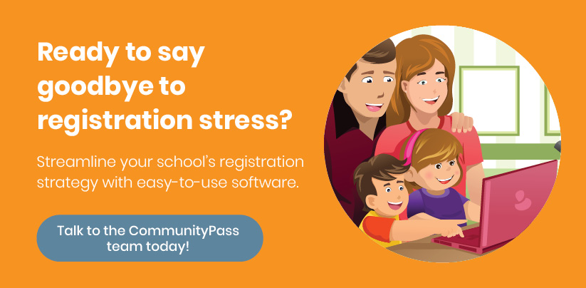 Click through to learn more about the school registration management software CommunityPass has to offer!
