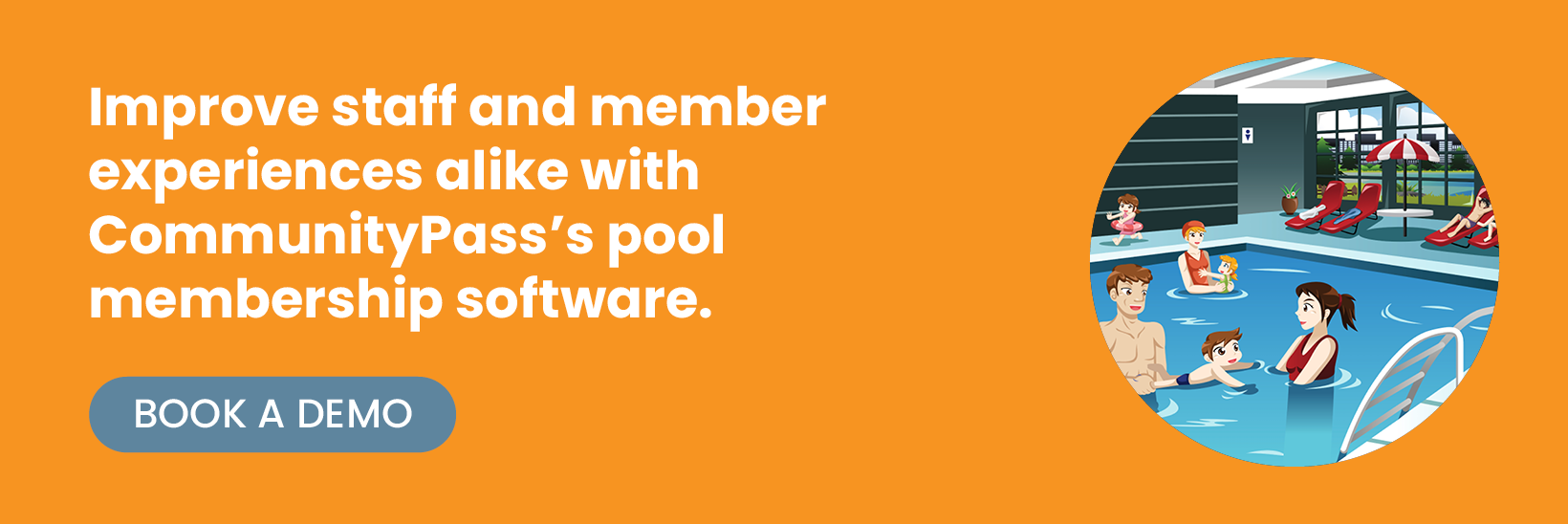 Improve staff and member experiences alike with CommunityPass’s pool membership software. Request a Demo Improve staff and member experiences alike with CommunityPass’s pool membership software. Request a Demo