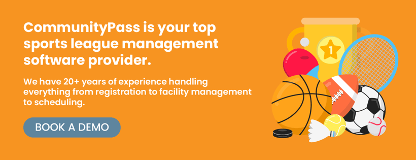 CommunityPass is your top sports league management software provider. We have 20+ years of experience handling everything from registration to facility management to scheduling. Click to book a demo.