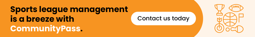 Sports league management is a breeze with CommunityPass. Click to contact us today.