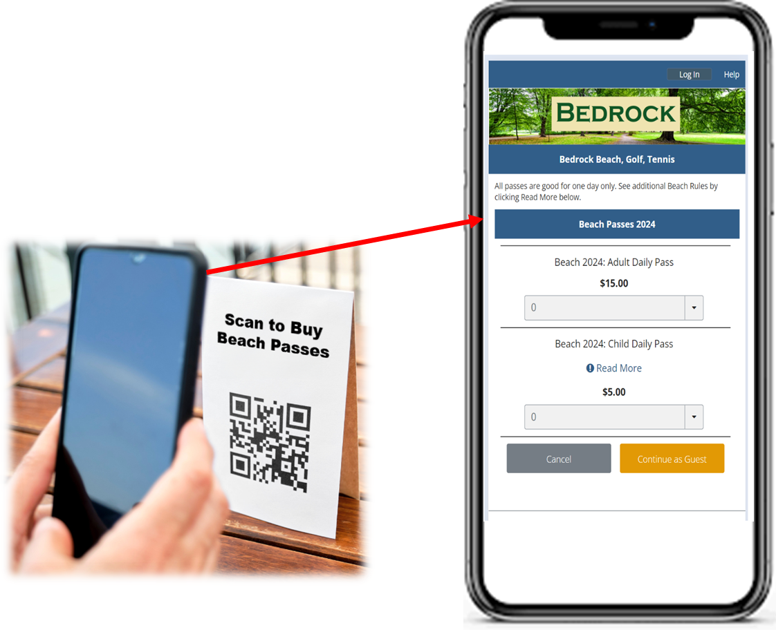 BeachPassScanQR